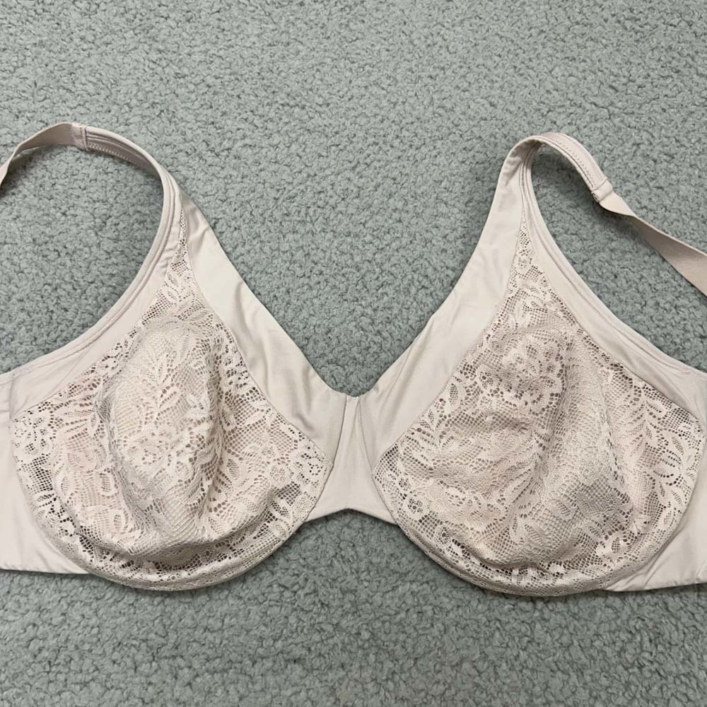 Playtex Bra 38DDD Underwire US4833 Secrets Ultra Soft No Poke Dreamwire Underwir